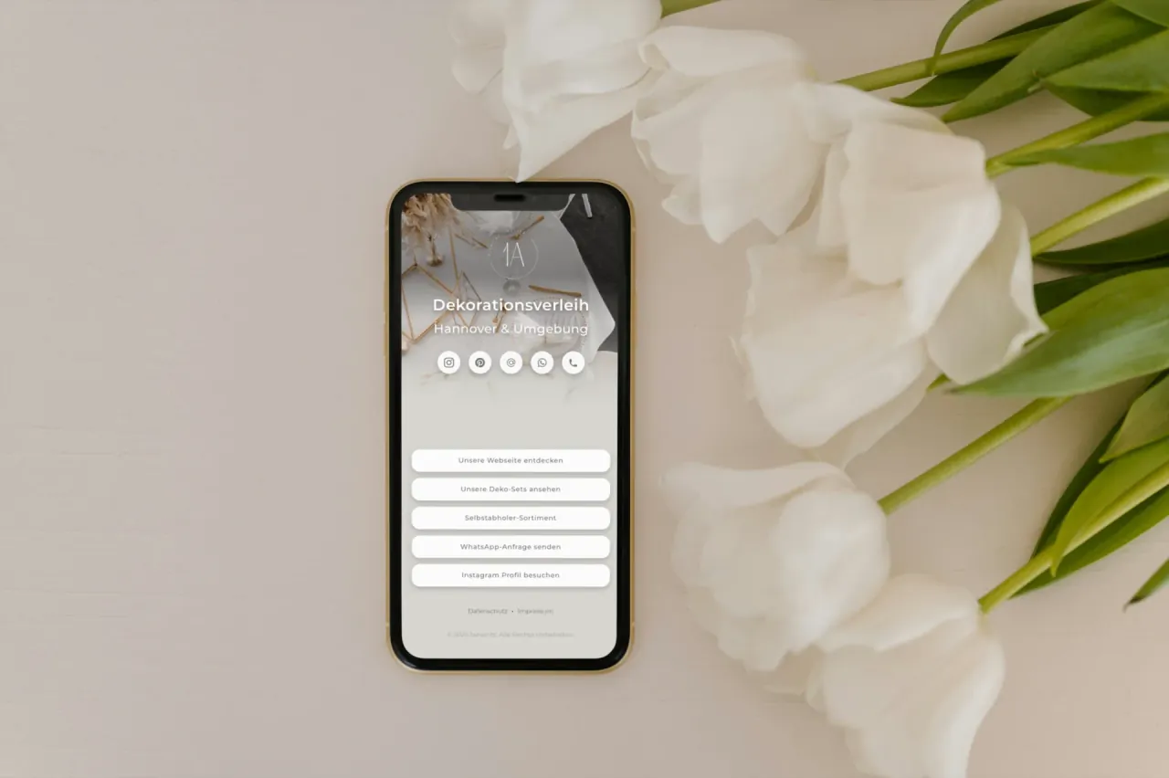 1A Events – Phone-Flatlay