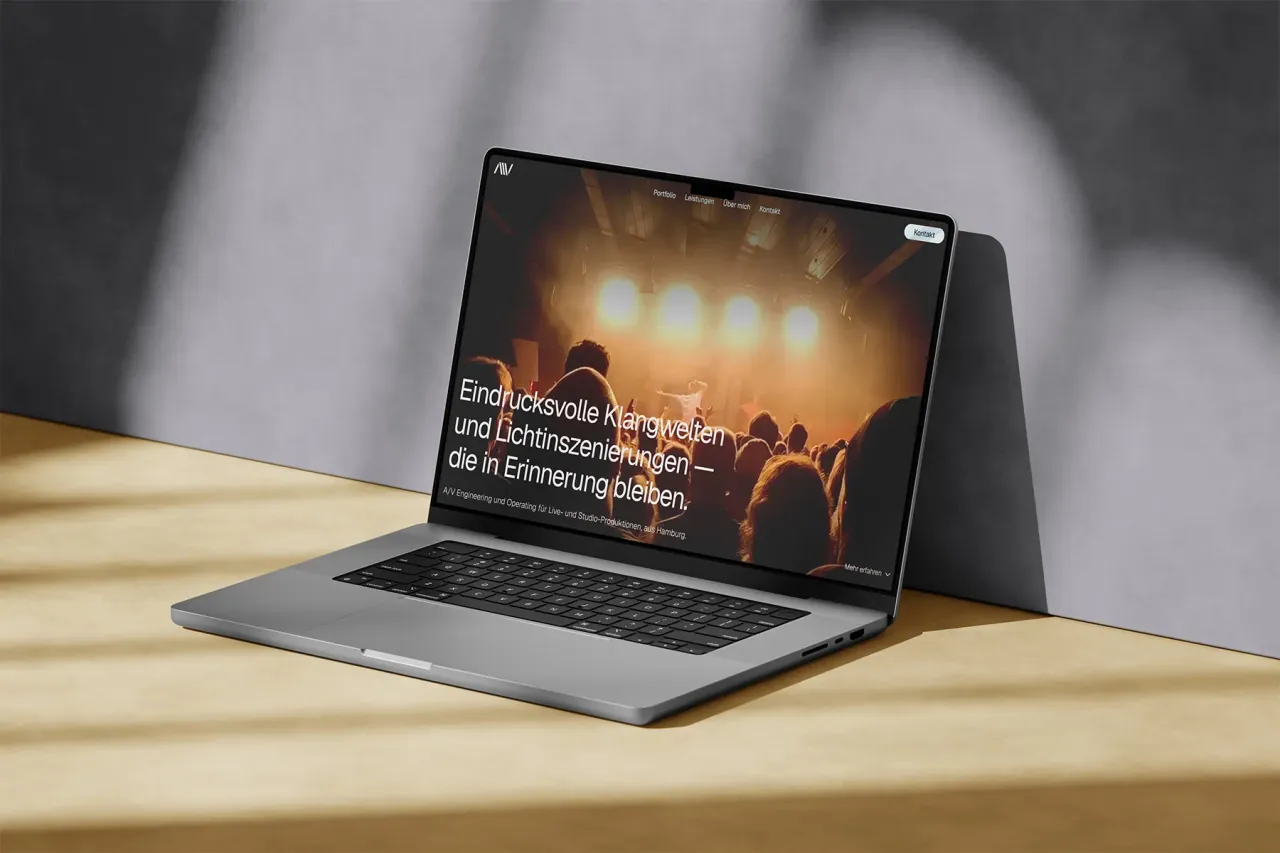 AV Rieckhoff – Website Hero, Live- und Studio-Produktionen