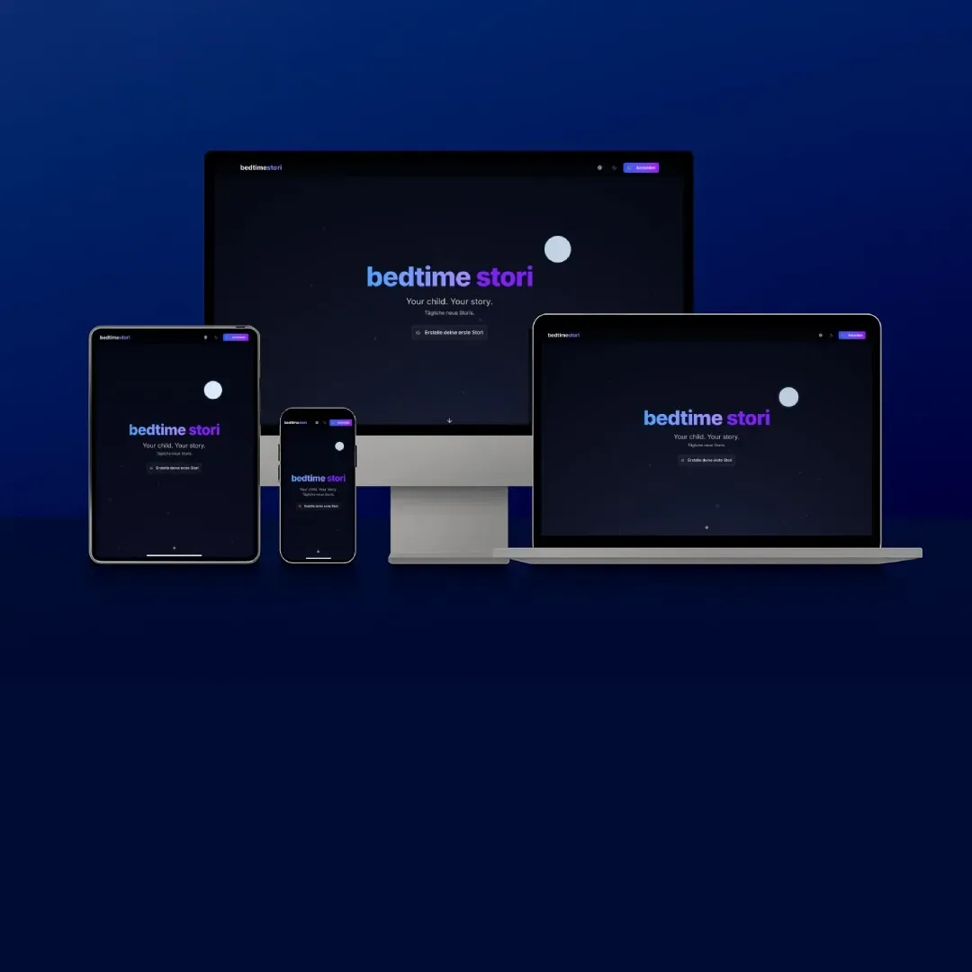 Bedtimestori – Device-Lineup