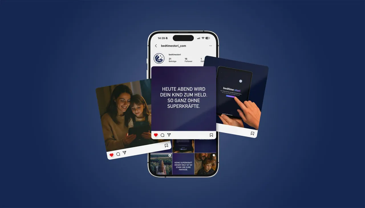 Bedtimestori – Instagram-Kampagne