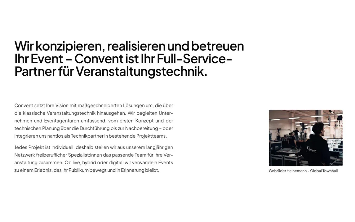 Full-Service-Einleitung